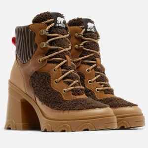 SOREL Brex Heel Lace-Up Waterproof Boots